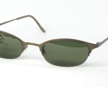EYEVAN Allure W Weizen Bronze Sonnenbrille Brille W / Grüne Linse 47-20-... - $81.26