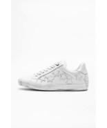 Zadig &amp; Voltaire Zadig Stars Distressed Leather Low Top Sneakers White S... - €139,98 EUR