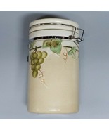 Mikasa ~ KT408 ~ Chablis ~ Set of  3 Ceramic Canisters ~ Grape Pattern - €85,60 EUR