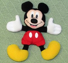 Applause Mickey Mouse B EAN Bag 7&quot; Plush Stuffed Animal Disney Toy Vintage - £7.08 GBP