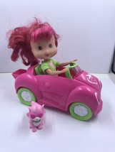 Strawberry Shortcake Sweet Ride Along With Strawberry Doll &amp; Custard Playset - £46.68 GBP