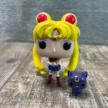 Funko Pop Animation Sailor Moon &amp; Luna 89 Vinyl Figure Oob - £22.76 GBP