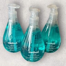 3 x Method Gel Hand Wash WATERFALL 12 oz Pump Bottle Natural Limited Edition - £31.06 GBP