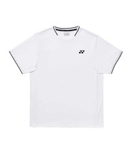Yonex 23SS Men&#39;s Tennis T-Shirts Y-COOL Apparel Clothing White Nwt 235TS003M - £57.34 GBP
