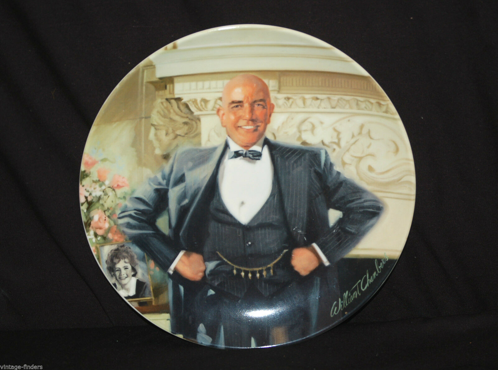 Primary image for 1982 Knowles 8" Collector Plate Daddy Warbucks by William Chambers Signed Number