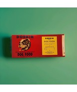 Dobbin Red Label  Uncirculated   Tin Can Label Dog Food 100% Horse Meat - $233.23 MXN