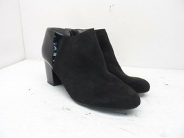 LifeStride Women&#39;s Parigi Casual Ankle Booties Black Size 7.5M - £28.54 GBP