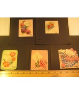 Lot of 5 Vintage GREETING CARDS 1930 - 1940s Birthday [Y79C2d] - £4.38 GBP