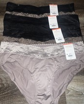 Warner&#39;s ~ Women&#39;s Hipster Underwear Panties Polyester Blend 4-Pair ~ 3XL/10 - £22.87 GBP