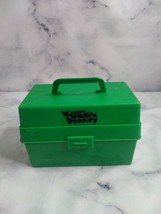 Vintage Illustrated Wildlife Treasury Storage Green Box 264 Cards - $28.01