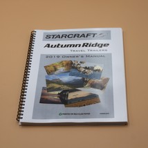 Starcraft 2019 Autumn Ridge travel Owner Manual Instructions User Guide - £16.44 GBP