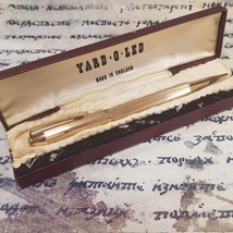 YARD O LED Rolled Gold Vintage Mechanical Pencil Boxed England 1920s - £223.22 GBP