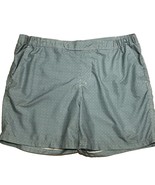 Crown &amp; Ivy Mens Swim Suit Trunks XXL Green Blue White Shorts Lined Swim... - $293.00 MXN