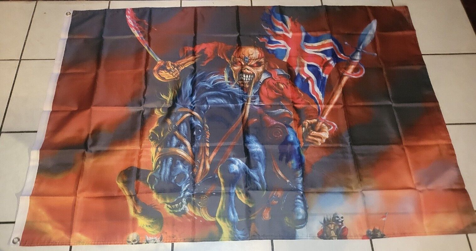 Iron Maiden Eddie Flag 3’x5’ - $15.00