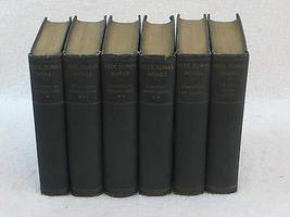 Lot Of 6 Alexandre Dumas Works University Edition Hooper, Clarke &amp; Co. Chicago [ - £117.76 GBP