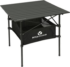 28&quot; X 28&quot; Rock Cloud Portable Camping Table Aluminum Folding Camp Table - £71.64 GBP