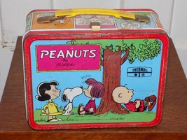 Vintage 1973 Peanuts Metal L8unchbox - $835.17 MXN