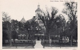 Court House Yates Center Kansas KS Postcard A18 - $2.99