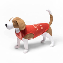 Graphic &quot;Lover Not a Biter&quot; Dog Tank Top (Size XL) Boots &amp; Barkley &quot;RED&quot;... - $12.57