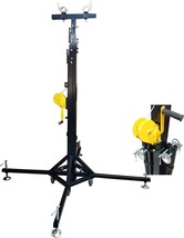 19Ft Heavy Duty Tower Lifter Crank Lighting DJ Concert Stand Capacity 55... - $830.00