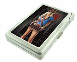 Wild West Pin Up Girls D5 100&#39;s Size Cigarette Case with Built in Lighter - £17.22 GBP