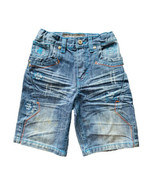 ROCAWEAR Toddler Boys Urban Style Demin Shorts 4T Cotton  Summer Spring - $179.13 MXN