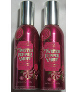 Bath &amp; Body Works Concentrated Room Spray TWISTED PEPPERMINT Lot Set of 2 - £20.01 GBP