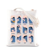 Eeyore Mode Merch Donkey Tote Bag Eeyore Emotion Handbag Magical Kingdom... - $26.99