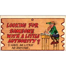 Vintage Novelty Postcard, Little Authority 24 Wacky Plak Comic Jack Davi... - £6.90 GBP