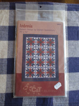 AMBROSIA PATCHWORK QUILT Pattern Design by Doreen Speckmann - 75&quot; x 96&quot; - $3.96