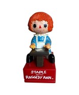 Vintage 1975 &quot; Staple With Raggedy Ann&quot; Stapler Janex Bobbs-Merrill - $22.50 CAD