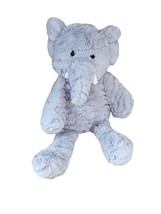 Animal Adventure Plush Elephant 14 Inch Grey Has Tusks Soft Stuffed Animal Toy - $13.65