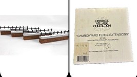 Dept 56 Churchyard Fence Extensions 5807-6 Retired Heritage Village Collection - £14.91 GBP