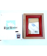 Rare Woods Beacon Stepped -Black Cherry Wood 3-1/2&quot; x 5&quot; Picture Frame #... - £6.96 GBP