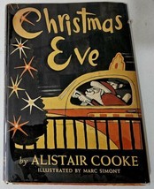 Vtg 1952 1st Edition &quot;Christmas Eve&quot; Alistair Cooke Hardcover Book w Dus... - £19.12 GBP