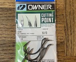 Owner SSW All Purpose Cutting Point Hook Size 6/0 - $11.76