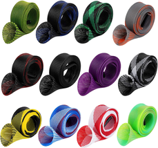 12Pcs Rod Sock Fishing Rod Sleeve, Cover Braided Mesh Rod Protector Pole... - $23.44