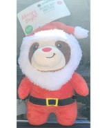 Merry &amp; Bright Decked Out Dog Toys Dressed Up And Ready To Play Santa Bear  - £11.65 GBP
