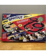 Life-Like Spinout Speedway Ho Race Set 2- Cars Box Tested Slot Cars - $128.69