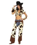 Sexy Cowgirl Chaps &amp; Top Costume - £62.92 GBP+