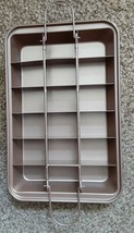 12&quot;x7.9&quot;18 Holes Brownie Pans w/Dividers Carbon Steel Baking Pan new fre... - $16.83