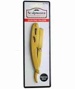 Scalpmaster Goldtone Stainless Steel Shaving Razor - $29.59 CAD