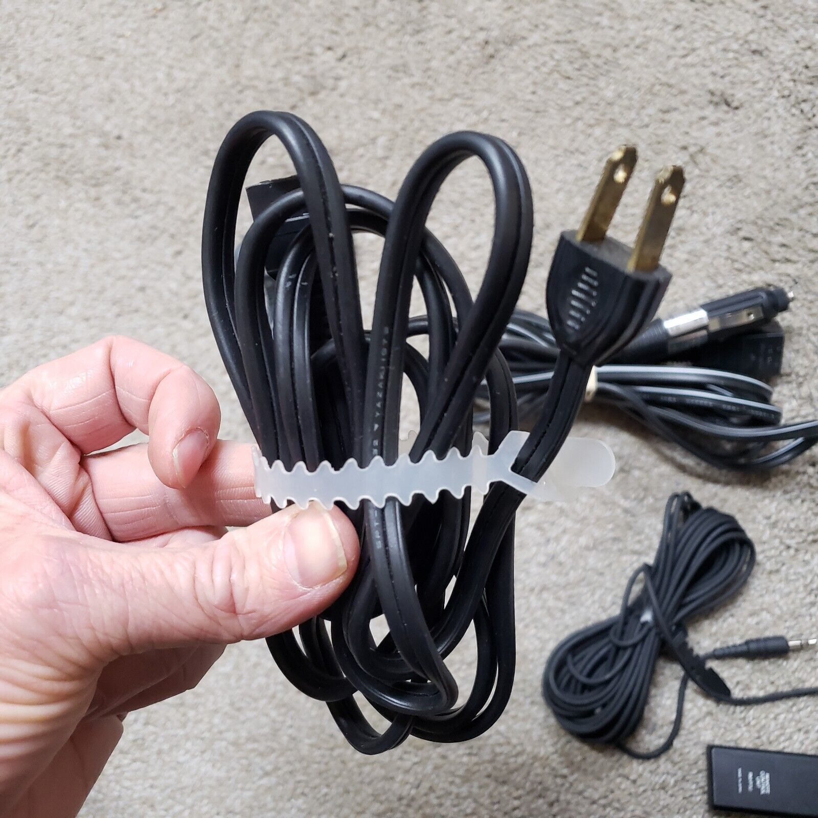 RARE Marudai Japanese AV Camera Plug Cord 3 PIN Female .2A # V-251 V-151 - $32.28