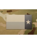 Infrared Reverse Texas State Flag Uniform Patch AOR1 IR US Army Navy SEA... - $12.16