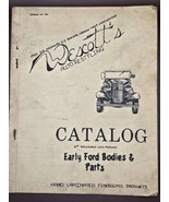 1960&#39;s RARE!! WESCOTTS AUTO RESTYLING-Catalog-Ford Parts-Roadster Coupe-... - $53.21