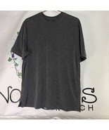 Tommy Bahama Shirt Large Gray Marlin Tencel Heathered Island Outdoors Mens - $27.09