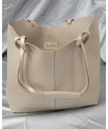 Neiman Marcus Champagne gold Shoulder Bag Tote.  Faux Leather Large, purse - £15.21 GBP
