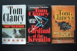 Tom Clancy 3 Book Paperback Lot - £9.45 GBP