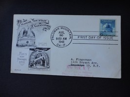 1948 Palomar Mountain Observatory First Day Issue Envelope Stamp Powerfu... - $2.55