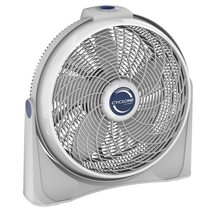 Lasko 3520 20 Inch 3-Speed Cyclone Air Circulator Floor Fan, White - £66.43 GBP